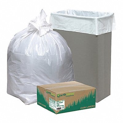 White Can Liners 16 Gal PK150