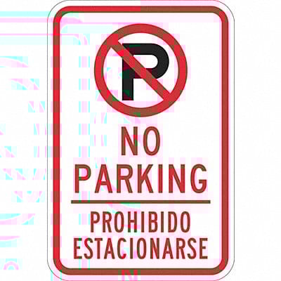 Fire Lane Parking Sign 18 x 12