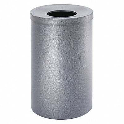 Waste Receptacle Open Top 35 gal Black