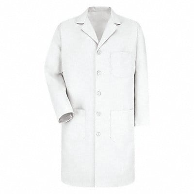 Mens White Lab Coat 80/20