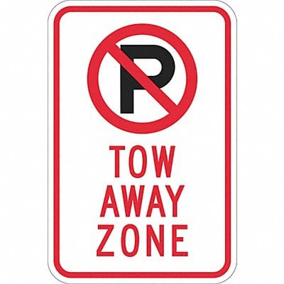 Fire Lane Parking Sign 18 x 12