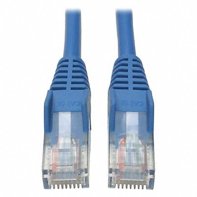 Cat5e Cable Snagless Molded Blue 10ft