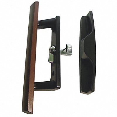 Handle Set Wood/Zinc 8-1/2 L x 4-1/2 H