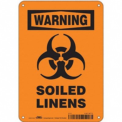 Safety Sign 10 inx7 in Aluminum