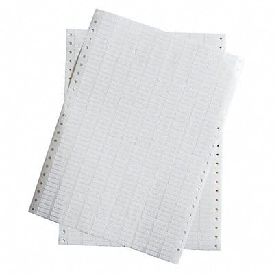 Dot Matrix Labels 0.65 W x 0.2 H Wht