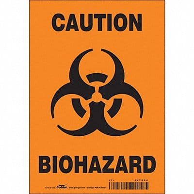 J8124 Safety Sign 10 inx7 in Vinyl