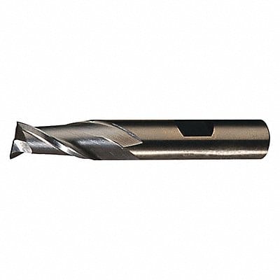 Sq. End Mill Single End Cobalt 3/8