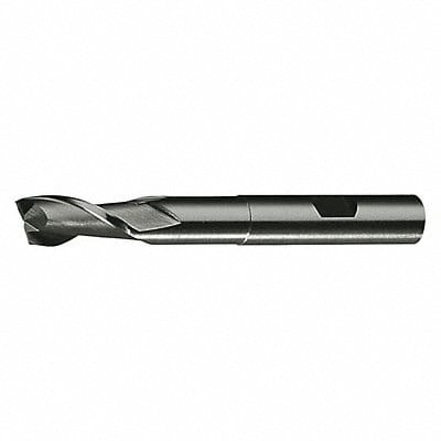 Sq. End Mill Single End HSS 1/8