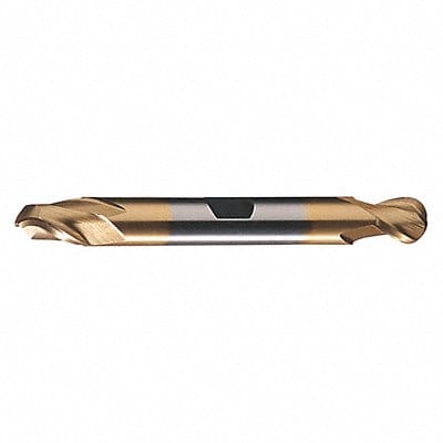 Ball End Mill Double End 3/8 HSS