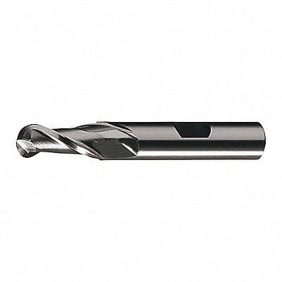 Ball End Mill Single End 7/8 HSS