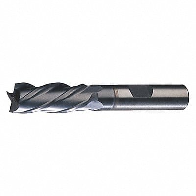 Sq. End Mill Single End HSS 1/2