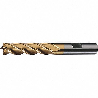 Sq. End Mill Single End HSS 11/64