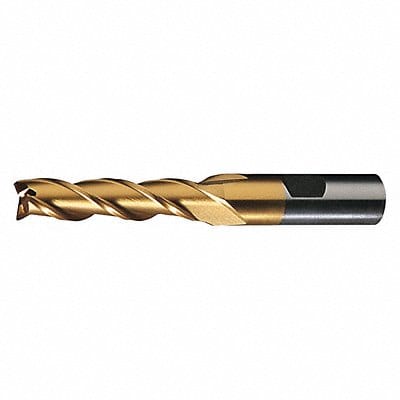 Sq. End Mill Single End HSS 1/8
