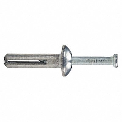 Hammer Drive Pin Anchor 1/4 Dia PK100