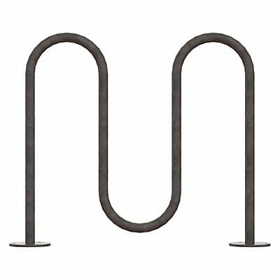Bike Rack Silver 36 H 39 L Steel