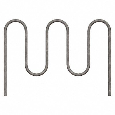 Bike Rack Silver 36 H 64 L Steel