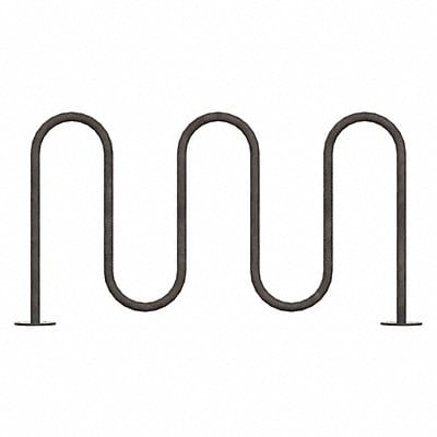 Bike Rack Silver 36 H 64 L Steel