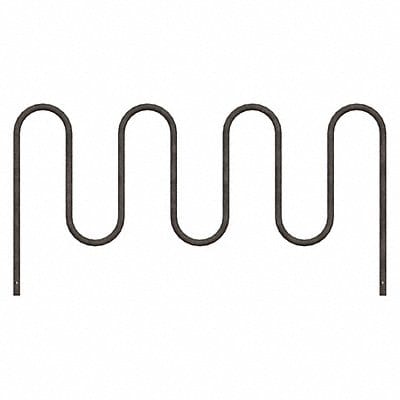 Bike Rack Silver 36 H 89 L Steel