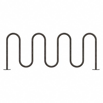 Bike Rack Silver 36 H 89 L Steel