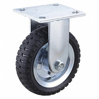Flat-Free Plate Caster Rigid 250 lb.