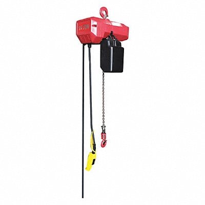 Chain Hoist 500 lb Load 15 ft Lift