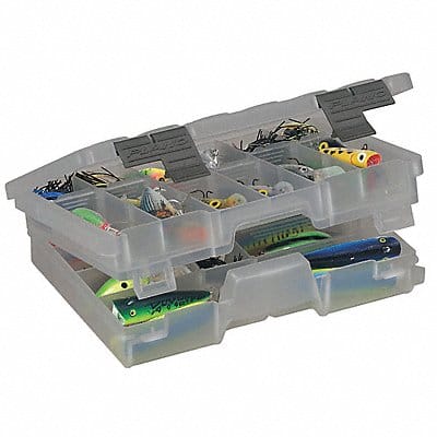 Compartment Box Snap Clip Clear 2 3/4 in