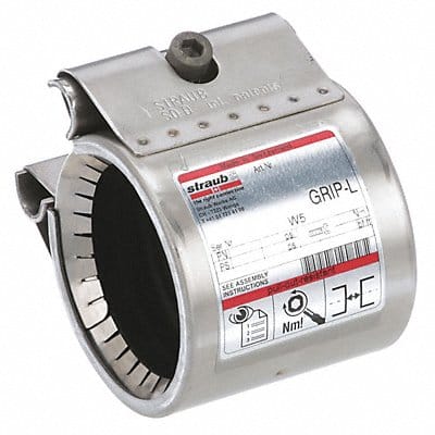 Pipe Coupling 316SS 1 1/2 Pipe