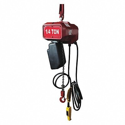 Chain Hoist 500 lb Load 10 ft Lift
