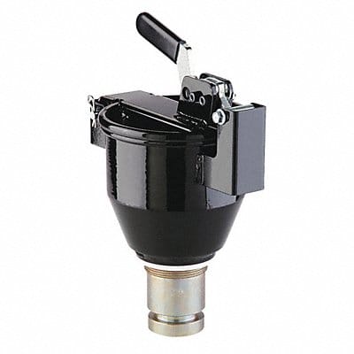 Drum Funnel Black Steel NPT