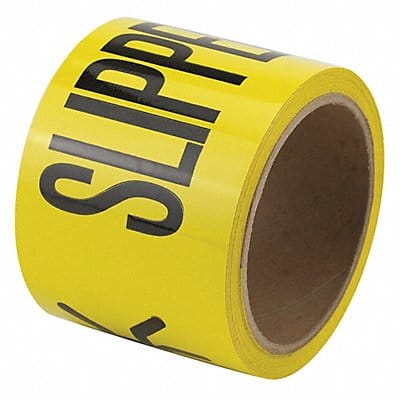 Floor Tape Black/Yellow 3 inx54 ft Roll