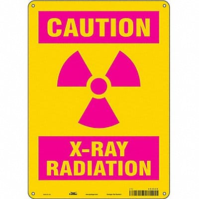 K0939 Safety Sign 14 inx10 in Aluminum