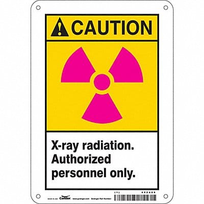 Safety Sign 10 inx7 in Polyethylene