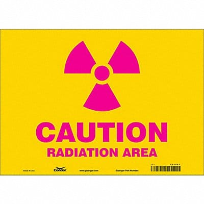 Safety Sign 10 inx14 in Vinyl