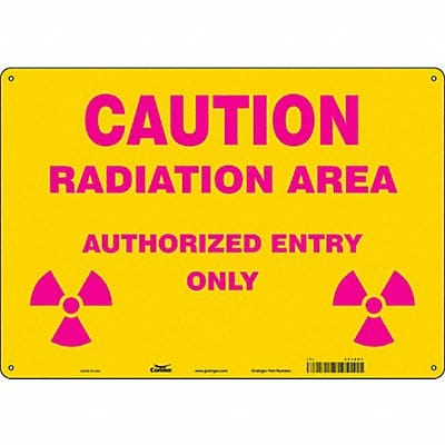 Safety Sign 14 inx20 in Aluminum