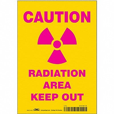 Safety Sign 10 in x 7 in Vinyl