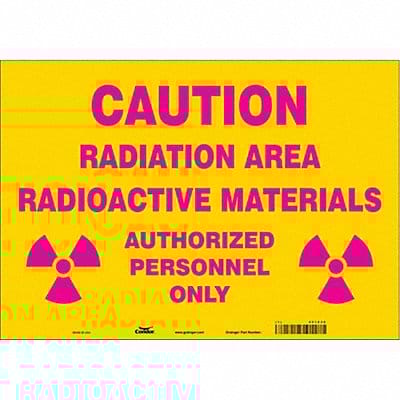 Safety Sign 14 inx20 in Vinyl