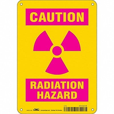 Safety Sign 10 inx7 in Aluminum