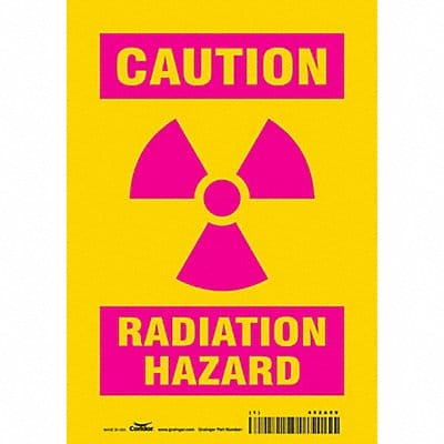 Safety Sign 10 inx7 in Vinyl