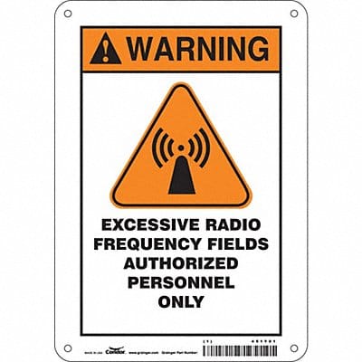 Safety Sign 10 inx7 in Aluminum
