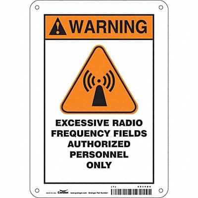 Safety Sign 10 inx7 in Polyethylene