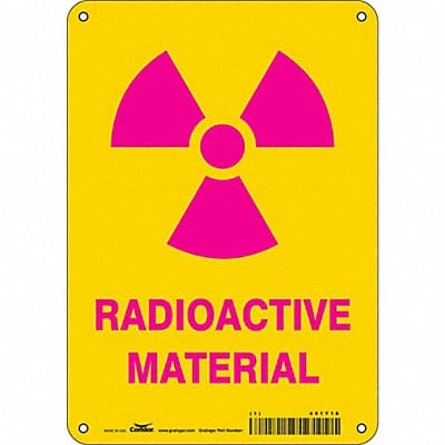 Safety Sign 10 inx7 in Aluminum