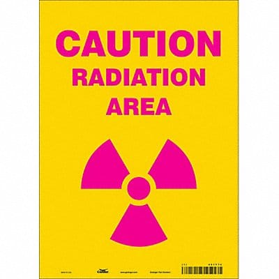 Safety Sign 14 inx10 in Vinyl