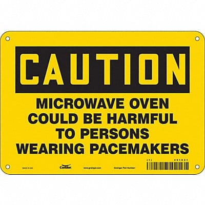Safety Sign Radiofrequency/Microwave 7 H