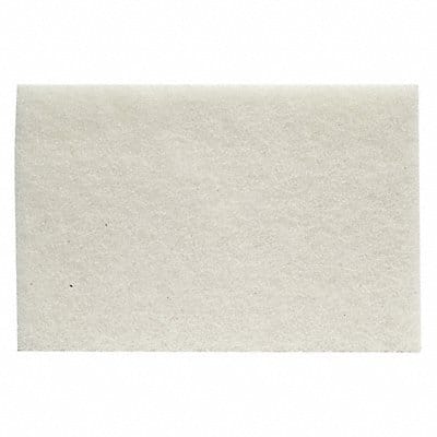 Sanding Hand Pad 6 in W 9 in L White