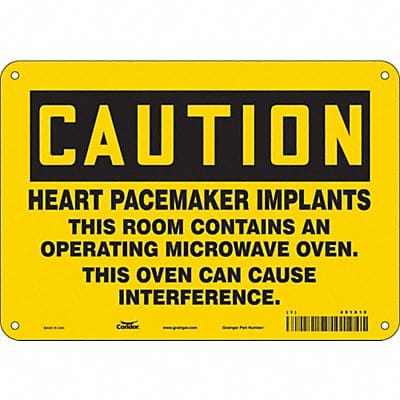 Safety Sign Radiofrequency/Microwave 7 H