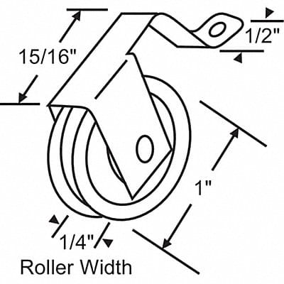Roller Assembly Steel Plated