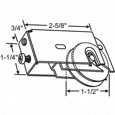 Roller Assembly Steel Plated