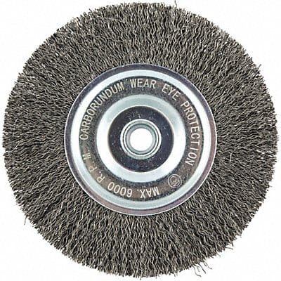 Wire Wheel Brush 0.014 Dia Wire