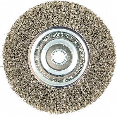 Wire Wheel Brush 0.0118 Dia Wire