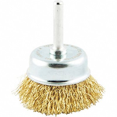 Cup Brush Wire 0.012 Dia Brass